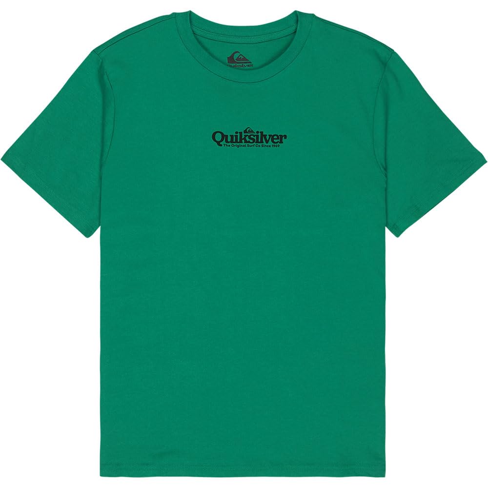 Quiksilver Short Sleeve T-Shirt Fineline SS Mens Green