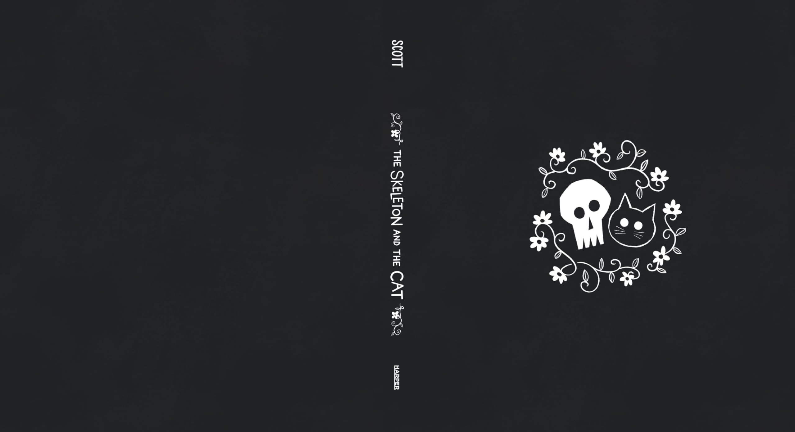 The Skeleton and the Cat: A Funny, Warm Picture Book about Unexpected Friendship and Small Joys, for Kids (Ages 4-8)