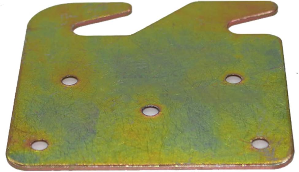 4PCS Heavy Duty Wood Bed Rail Hook Plates for Headboard and Footboard, Bed Rail Fitting Bracket with Mounting Screws
