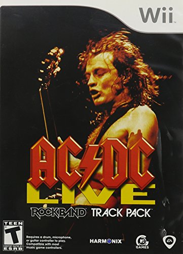 AC/DC Live Rock Band Track Pack Wii jeu musical Nintendo