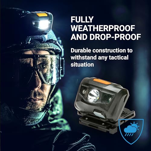 Life Mounts NVG Shroud-Mounted LED Light - One Size, Black, Green LED - 300-Lumen Rechargeable & Water-Resistant Shockproof Flashlight Mount - Quick-Release & Helmet Strobe - Thumbnail 4