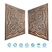 Pressed Tin Ceiling Tile, Vintage Ceiling Panels, for Cafes and Bars PL64 10tiles/lot (Weather Copper)