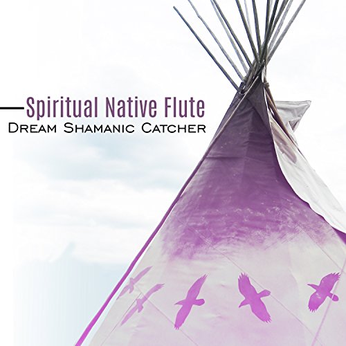 Spiritual Native Flute Dream Shamanic Catcher, Earth