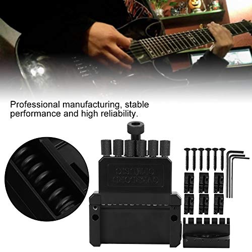 Pont de guitare sans tête, pont de guitare sans tête en alliage durable remplacement de cordier de pont de guitare pour… - Les Beatles, Paul McCartney, John Lennon, RIngo Starr, George Harrison Pont de guitare sans tête, pont de guitare sans tête en alliage durable remplacement de cordier de pont de guitare pour… – Image 4