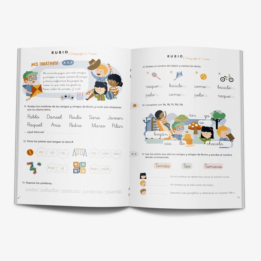 Ortografía 1 | 6-7 años. Para empezar | Ortografía RUBIO