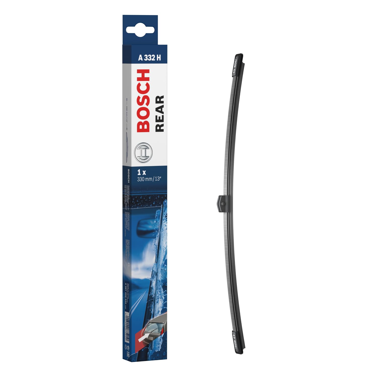 Bosch Rear Wiper A 332 H - 1 Blade, 330 mm