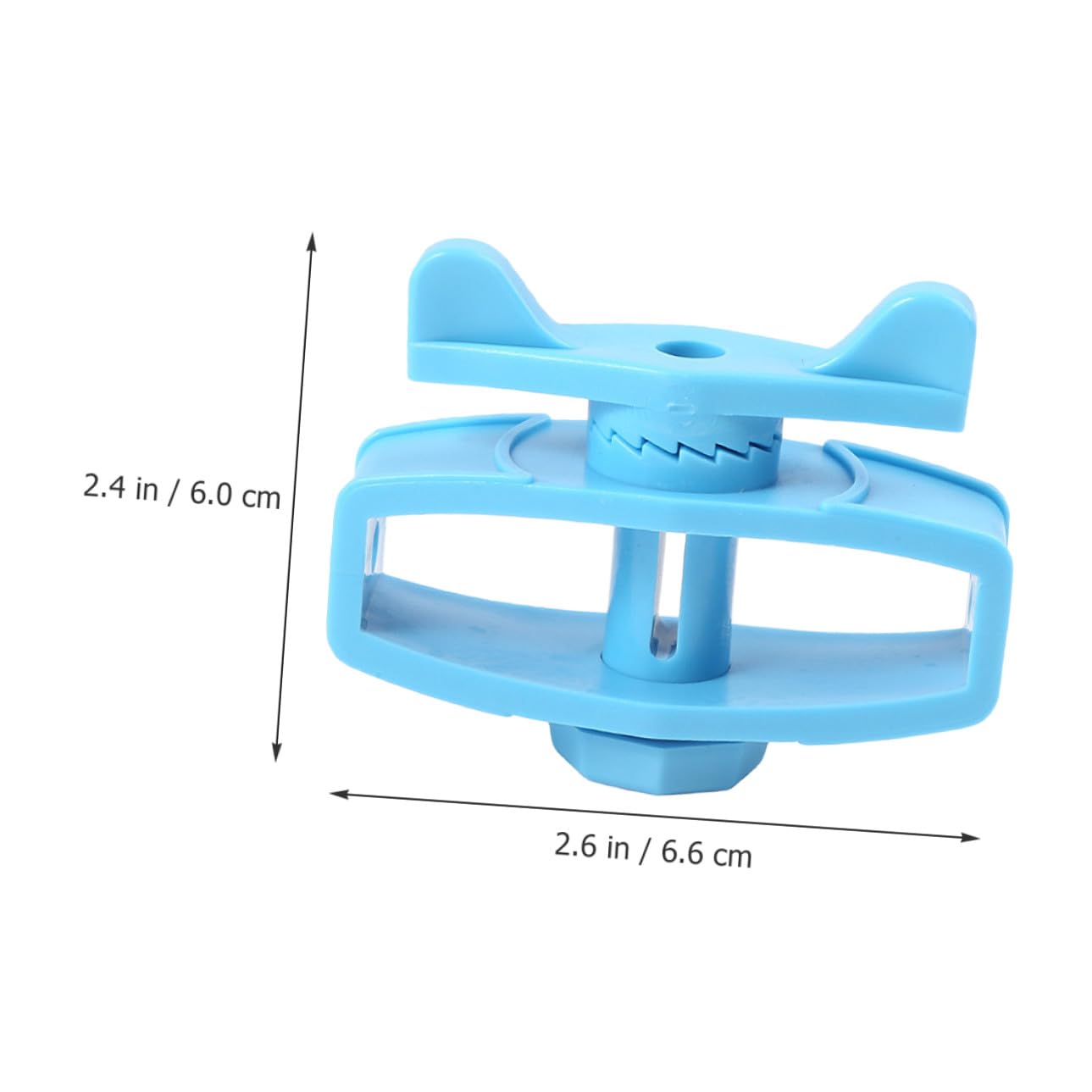 24 Pezzi Tenditori in Plastica per Recinzione Elettrica Blu, Accessori Facili da Installare Caratteristiche Stabili per Filo Recinzione Animali