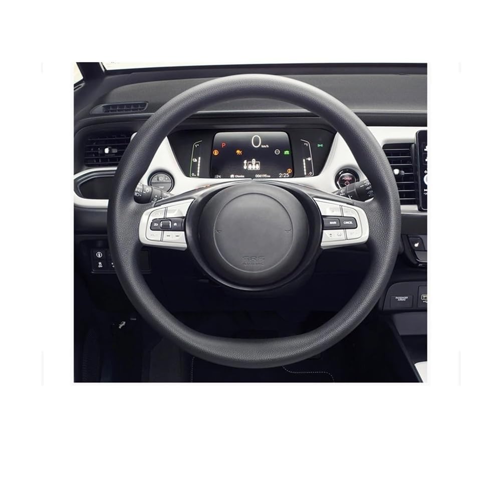Fundas para Volante de Coche Fit 2020 para Jazz Shining Wheat Black PU