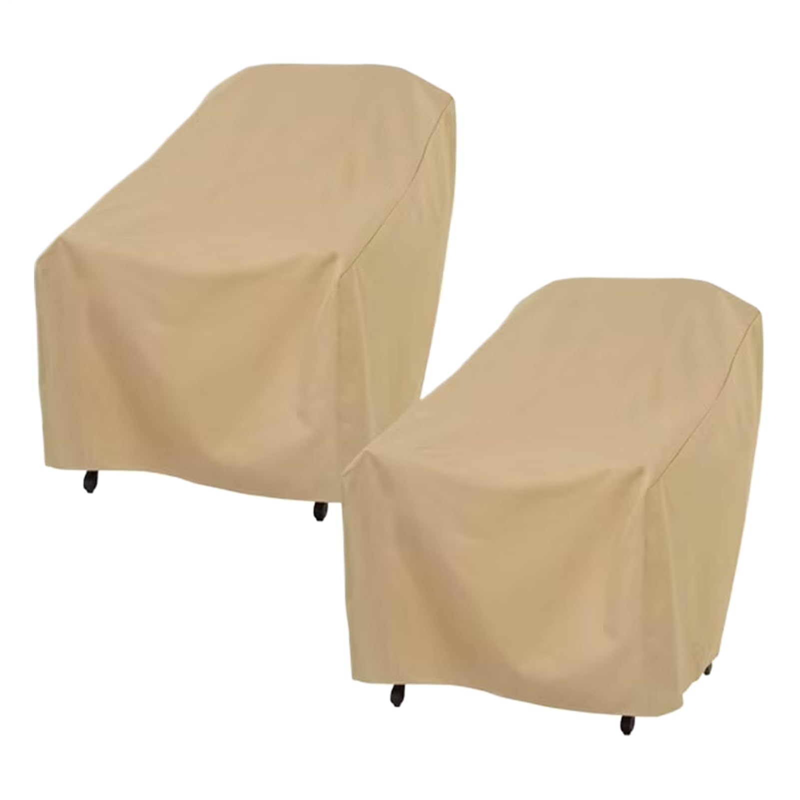 Housses de chaises extérieures imperméables | Protection poussière terrasse jardin piscine 2pcs