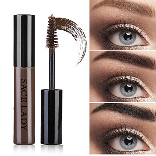 SACE LADY Waterproof Tinted Bow Gel, Long Lasting Sculpting Mascara Eyebrow Pomade Cream Color for Eyebrow Makeup, Flake-proof, Smudge-proof, Non-clumping,Light Brown