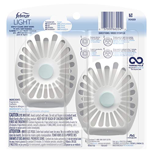 Febreze Light Small Spaces Air Freshener Lavender, 2 Count #TOP1