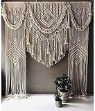 CraftDesignIndia Sale Bohemian Macrame Wedding Backdrop Decor Boho Macrame Wall Hanging Boho Macrame
