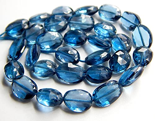 Perles London Blue az facettées pour réparer et personnaliser vos colliers