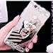 Produktbild HMTECH Huawei Mate 9 Hülle Glitzer Spiegel Silikon TPU Schutzhülle Mit [Bling Glitzer Kristall Strass Diamant Überzug BärStand Holder für Mate 9,Silver Mirror with Bear Ring Stand