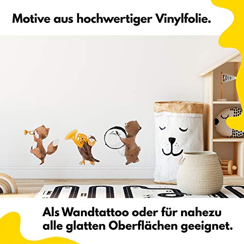 Yabaduu Design Y038 - Adesivo da parete, motivo