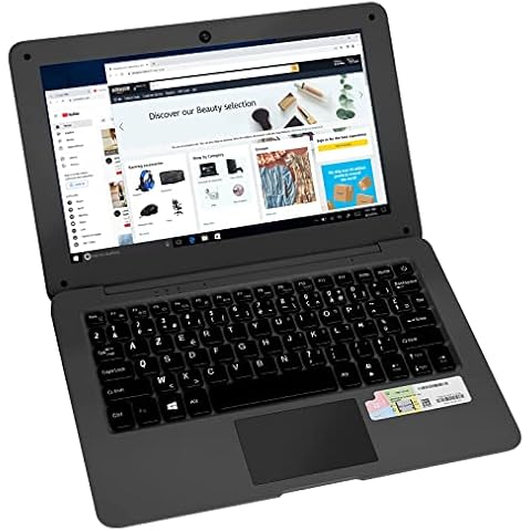 Monitech Windows 10 Laptop 10.1 Inch Quad Core Notebook Slim and Lightweight Mini Netbook Computer Cover