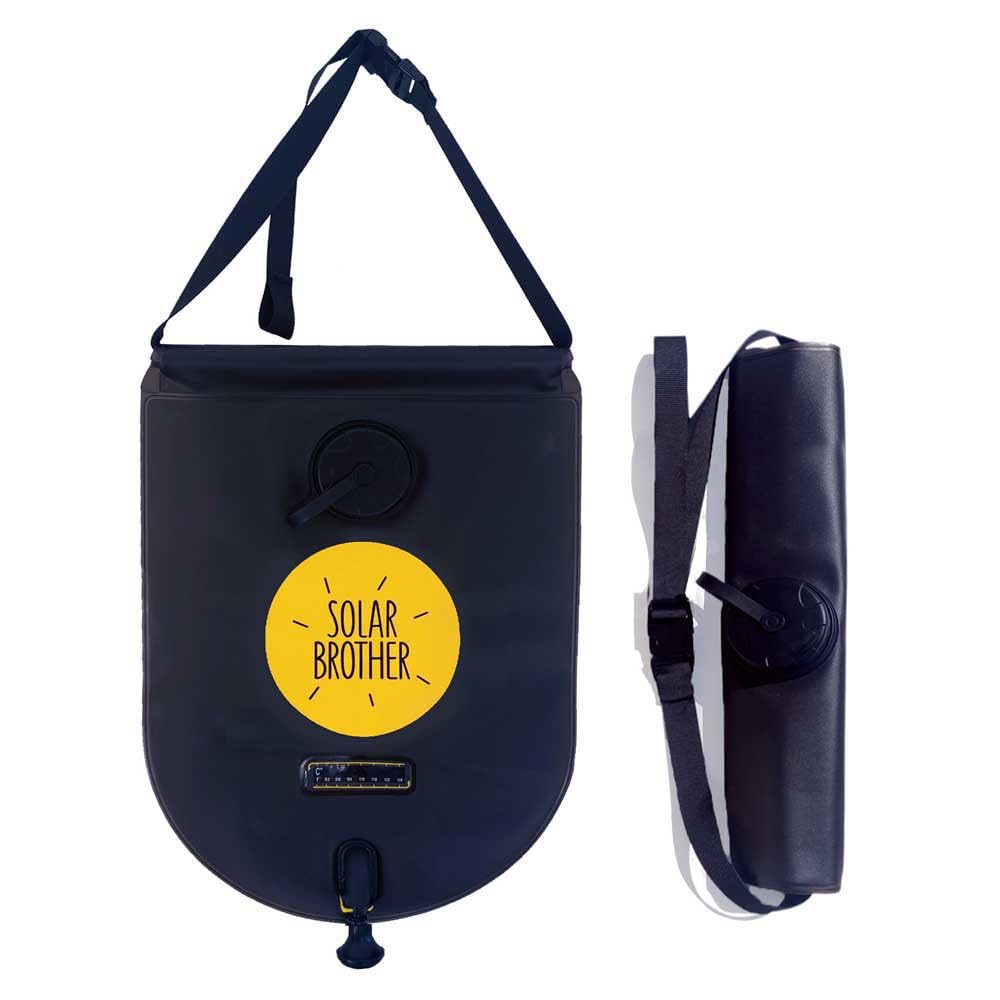 Solar Brother Douche Solaire Portable, Stockage d'eau 15 litres pour Douche, Vaisselle, Lesssive