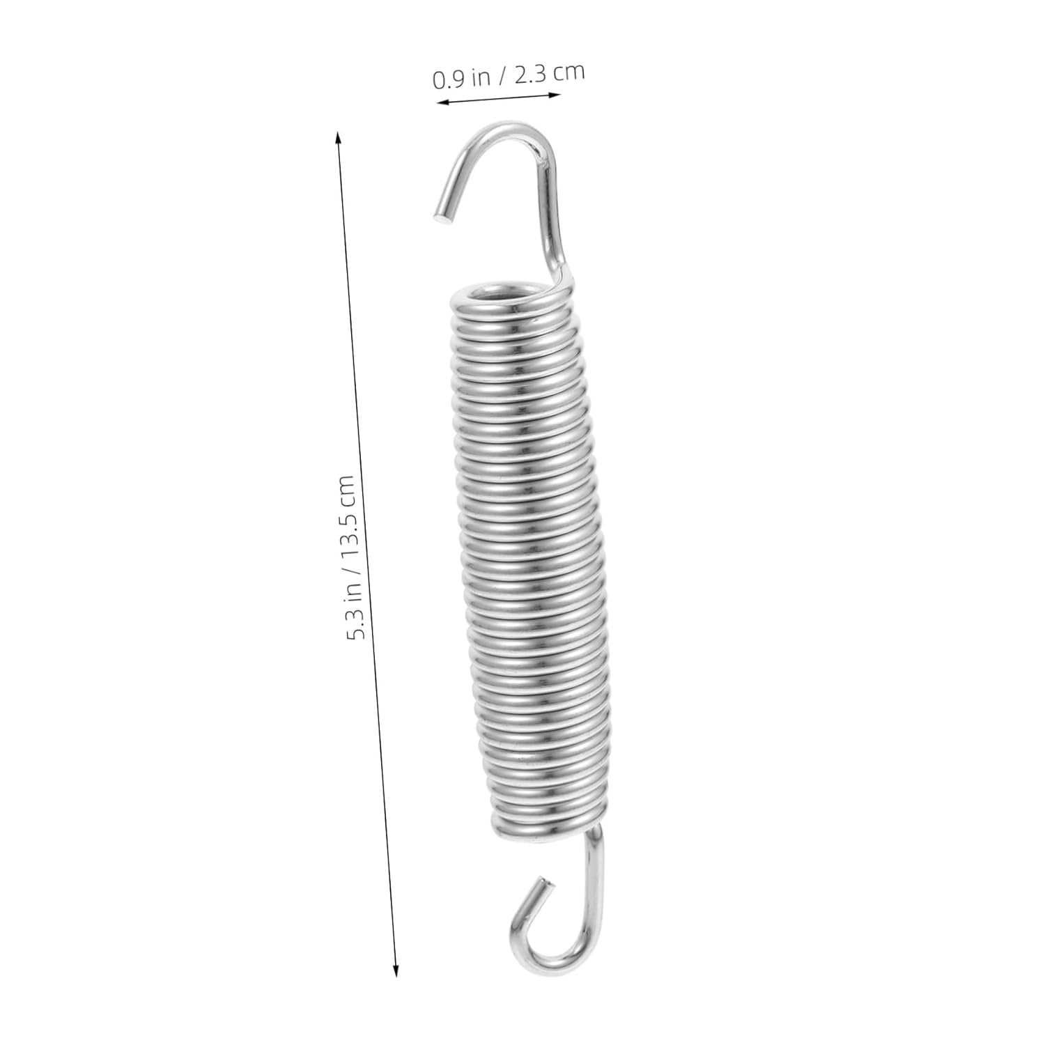 Zerodeko 20pcs Heavy Duty Trampoline Springs Tension Springs for Enhanced Bounce Performance Replacement Parts for Outdoor Trampolines