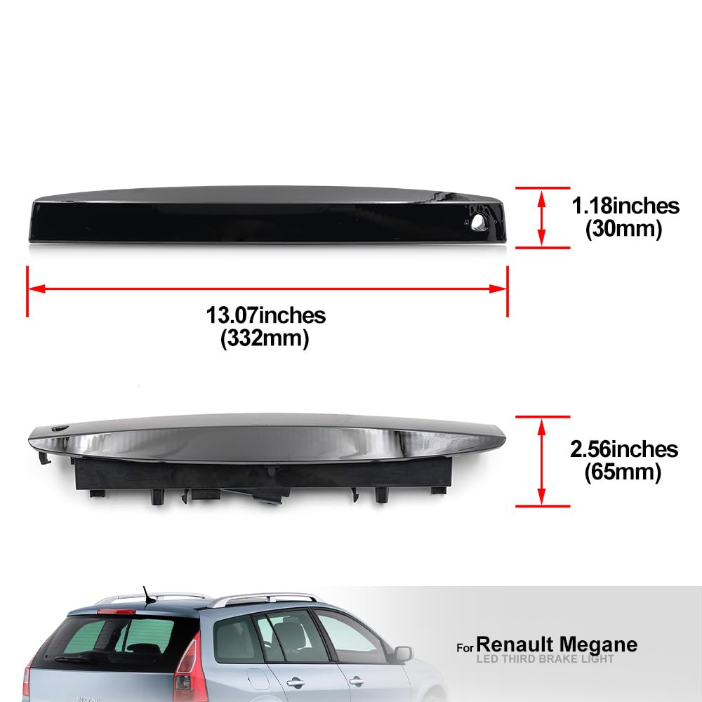Barra luminosa a LED per paraurti posteriore auto, riflettore