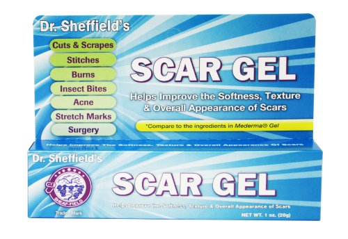 Dr. Sheffield's Scar Gel (Compare to Mederma Gel) 1 oz. (28g), 2-Pack