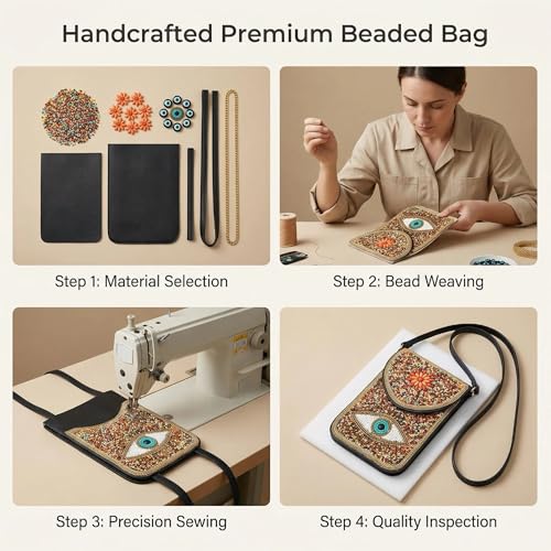 Image of Small Crossbody Bags for Women Designer Cell Phone Bag Boho Shoulder Wallet Purse