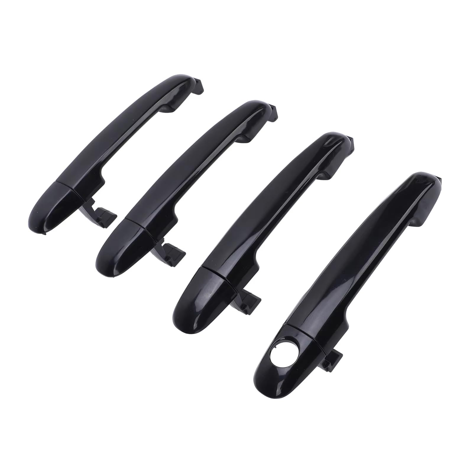 Außentürgriff Auto Kompatibel Mit Sonata Für NF 2006–2010 Auto-Außentürgriff-Set Schwarz Direkter Ersatz Den Außentürgriff 82652-3K000