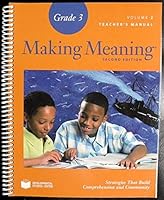Making Meaning, Second Edition, Teacher's Manual, 1598927248 Book Cover