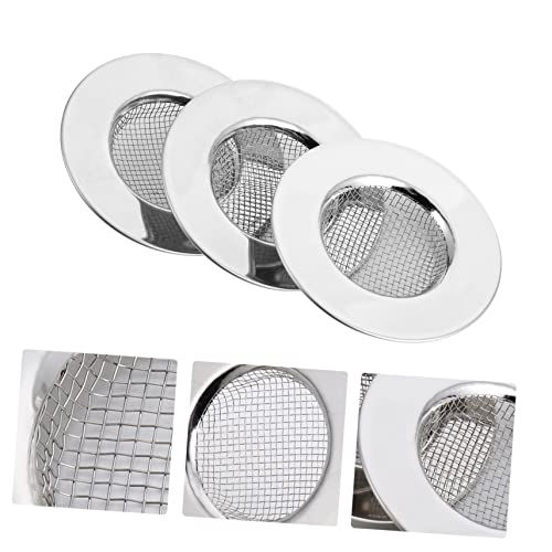 Colador para fregadero de acero inoxidable 3 unidades miniatura 6