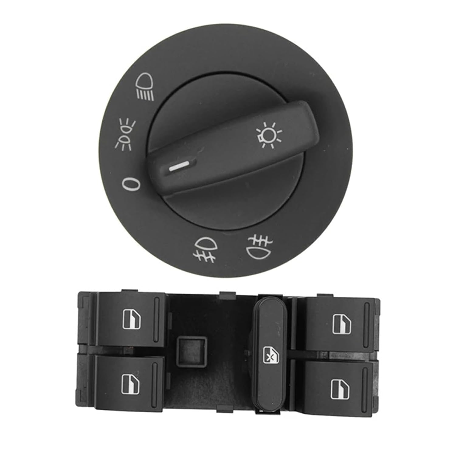 New 1K0941431Q 1K4959857B Fit for Touran Window Headlight Control Switch Button(1K0941431Q)