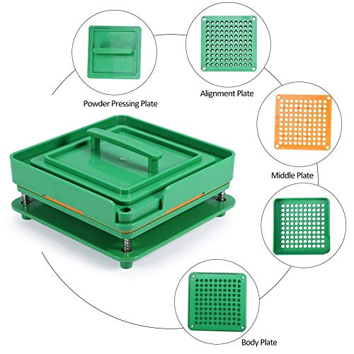Capsule Filler, plastica Piastre capsula vuota con...