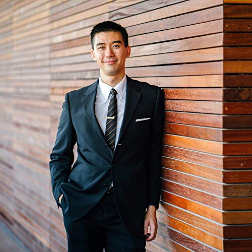 needzo gold tone first communion tie clip with cross catholic boys outfit accessory gift for godson 1 14 inches