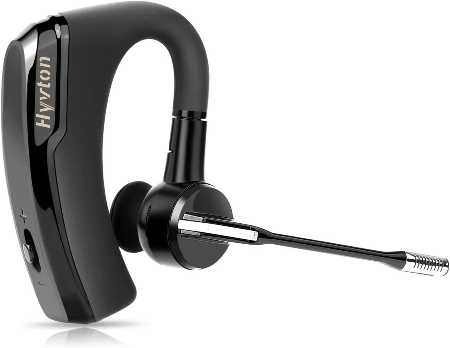 Hyvtom Bluetooth Headphone V4.1 Wireless Noise Cancelling Headset in-Ear Earbuds with Microphone Handsfree for Driving or Business, and Secure Fit for iPhone Android Cell Phones