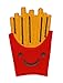 Produktbild Pommes Frites Aufnäher Bügelbild