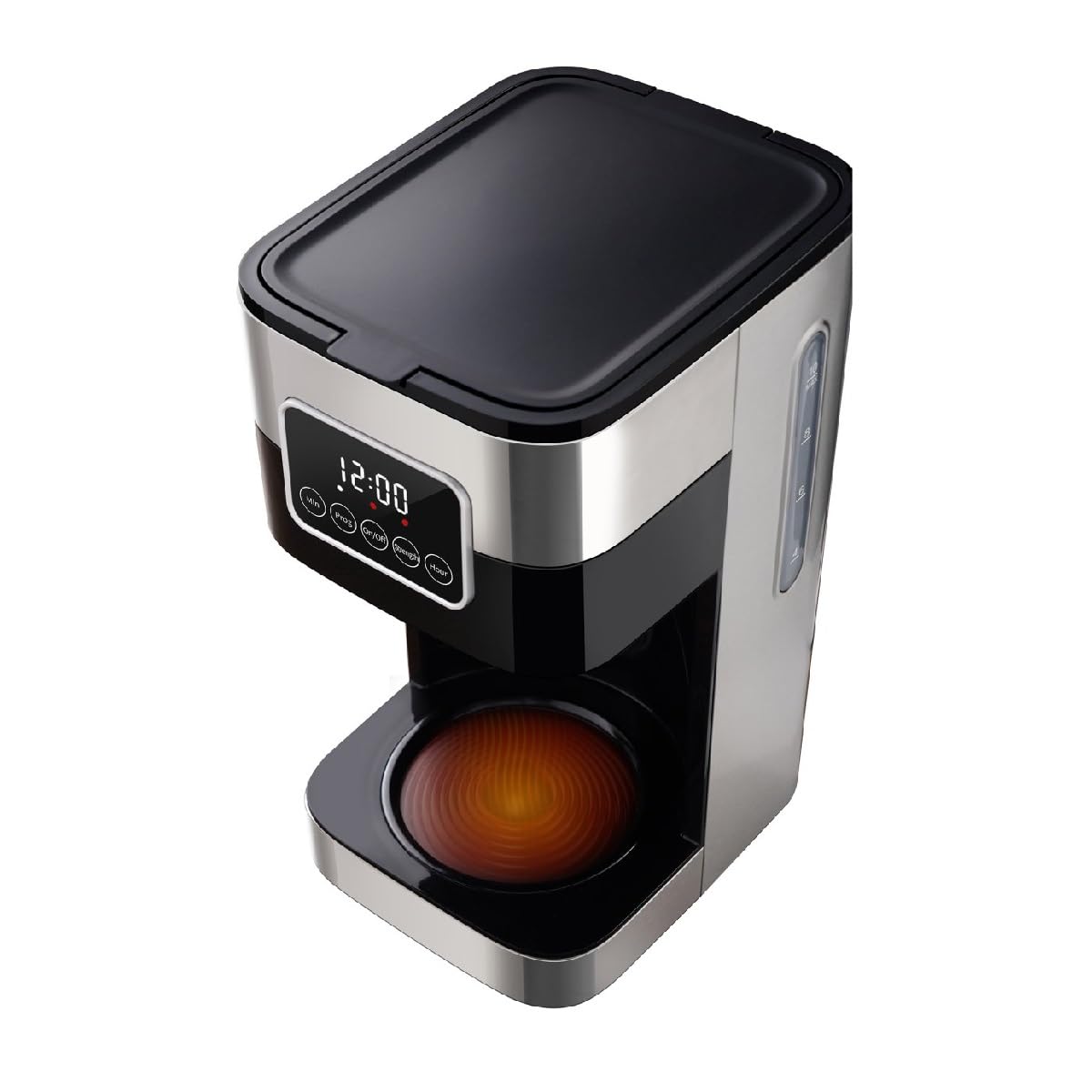 Commercial Filter Coffee Automatc Drip Fill 1 Glass jug 1 hotplate | Stalwart DA-CM615S