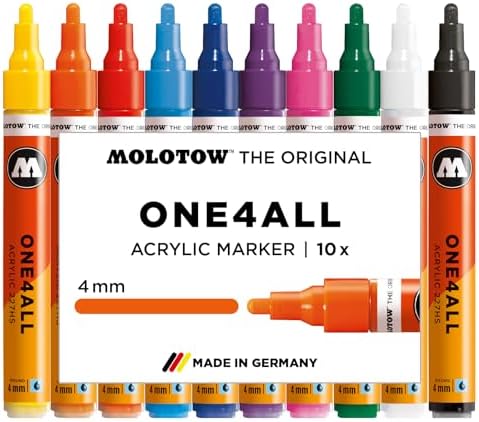 Molotow One4All 227HS High Coverage Permanent UV Resistant Acryli...