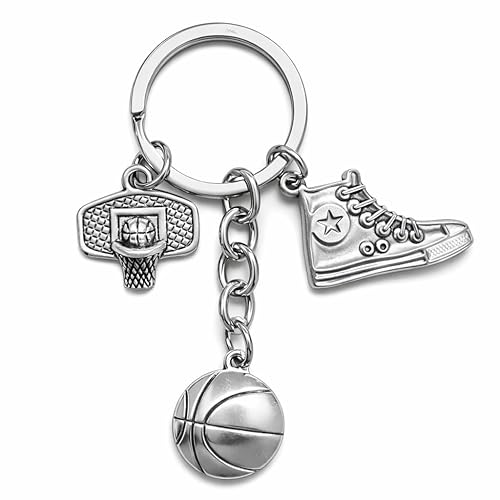 Basketball Keychain – Sport Keychains Bag Charms for Women with