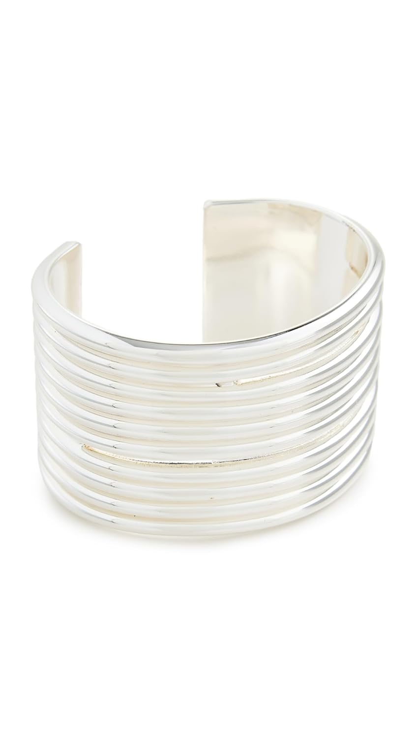 Madewell Womens Ribbed Statement Cuff Bracelet