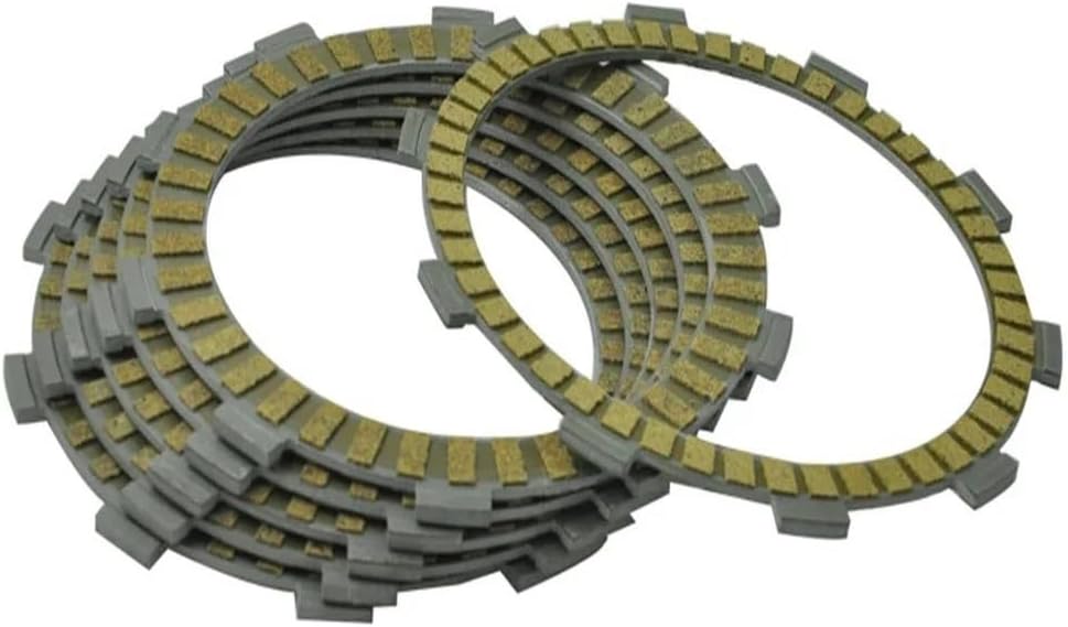 part 6ピース オートバイ用フリクションクラッチディスクプレート TRX350 FE TE 00-06 NV400 C DC 0