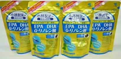 Amazon | ＜お得な4個パック＞小林製薬の栄養補助食品 DHA EPA