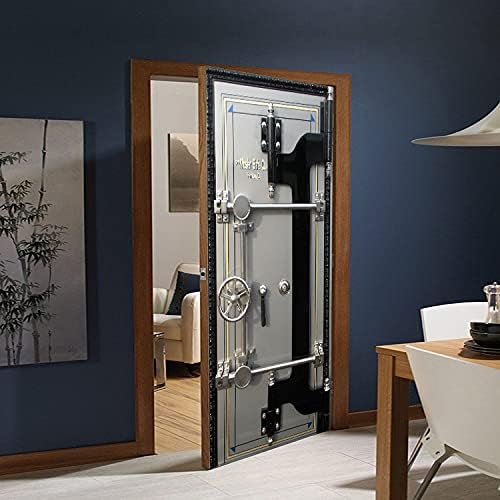 Miniatura 2 de Mural de pared 3D, misterioso patrón de puerta DIY, 30.3 x 78.7 pulgadas, papel tapiz decorativo para habitación de niños, impermeable, calcomanías