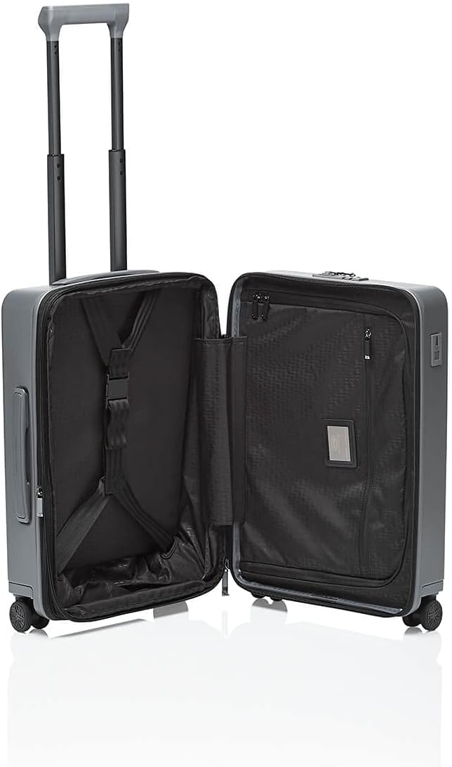 Bric's PORSCHE DESIGN 21" Spinner Expandable Carry-On Luggage - 15" Laptop Compartment - Roadster Travel Hardside Suitcase - Anthracite Matte