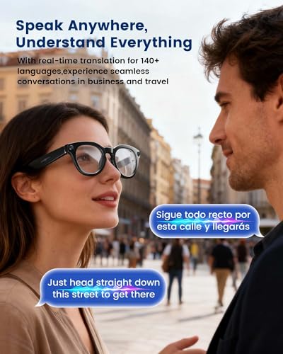 AI Smart Glasses with Camera