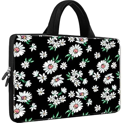 iColor 14 15 15.4 15.6 inch Laptop Bag Case Handle chromebook case Sleeve Computer Protect Case Pouch Holder Notebook Sleeve Neoprene Chromebook Cover Soft Carring Travel Case Purple ICB-17 Cover