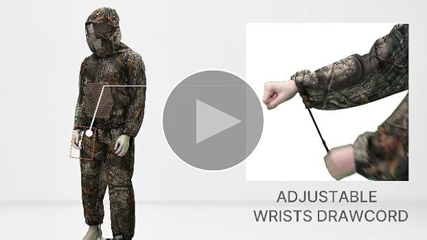 Amazon.com: Tongcamo Mosquito Net Suit Camo Hunting Mesh