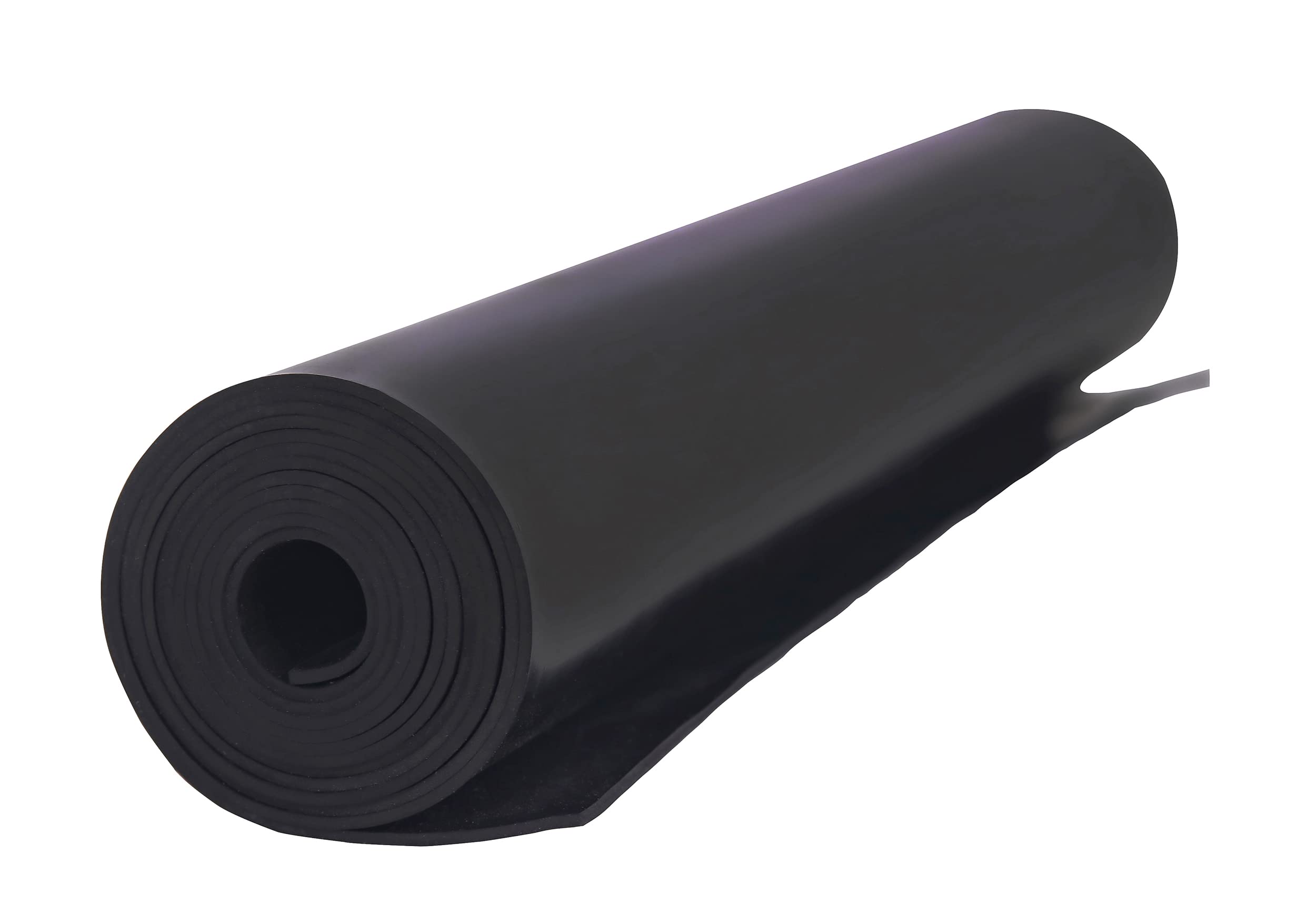 Neoprene Rubber Sheet Solid Rubber Strips Roll PadInsulation for Weather Stripping, Gasket, Shield, Costume, Seal, DIY (1/16" (.062") Thick, 12" Wide X 48" Long)