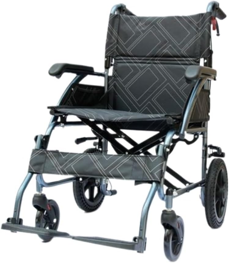 屋外用車椅子 折りたたみ式、超軽量、ポータブル、厚みのある