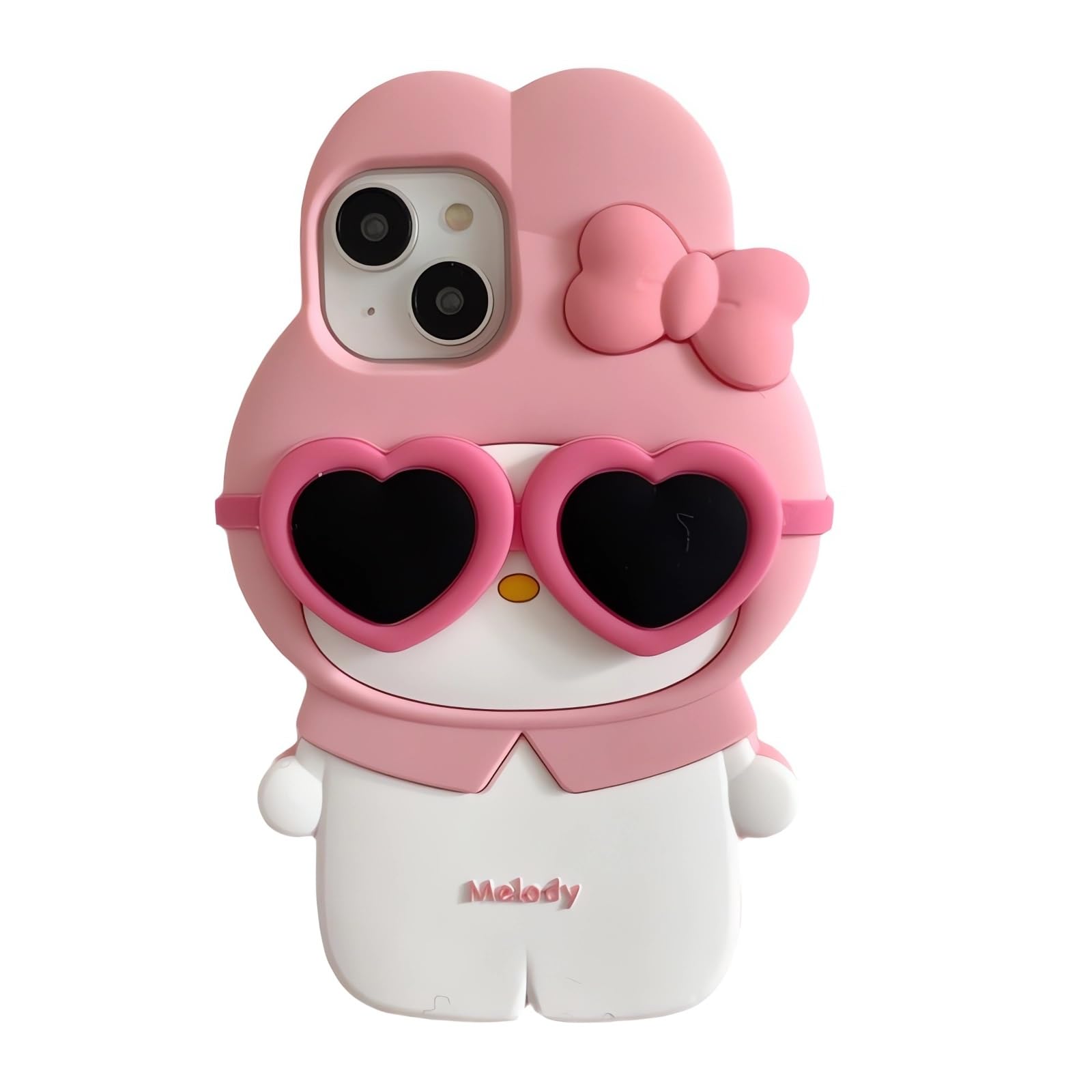 Amazon.co.jp: NICEHOLI iPhone 14用 ケース サンリオ サングラス