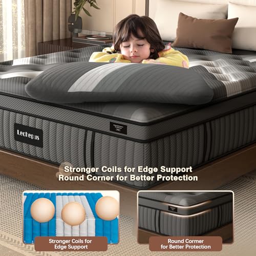 Queenmattresslechepus14inchsoftmemoryfoamhybridmattressinboxplushfeelqueensizemattresswithsupportivepocketcoilforbackpainreliefmotionisolationnoneoffiberglass Urban Country Home Decor Queen mattresslechepus 14inch soft memory foam hybrid mattress in boxplush feel queen size mattress with supportive pocket coil for back pain reliefmotion isolation none of fiberglass urban country home decor