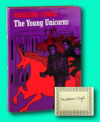 Vtg Madeleine L'Engle / The Young Unicorns / Si... B09C3V7B7F Book Cover