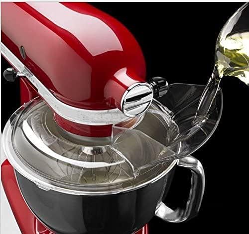 KN1PS Artisan Pouring Shield for Compatible with kitchenaid 4.5 Or 5 Quart Artisan Tilt W10616906 Stand Mixers by Poweka